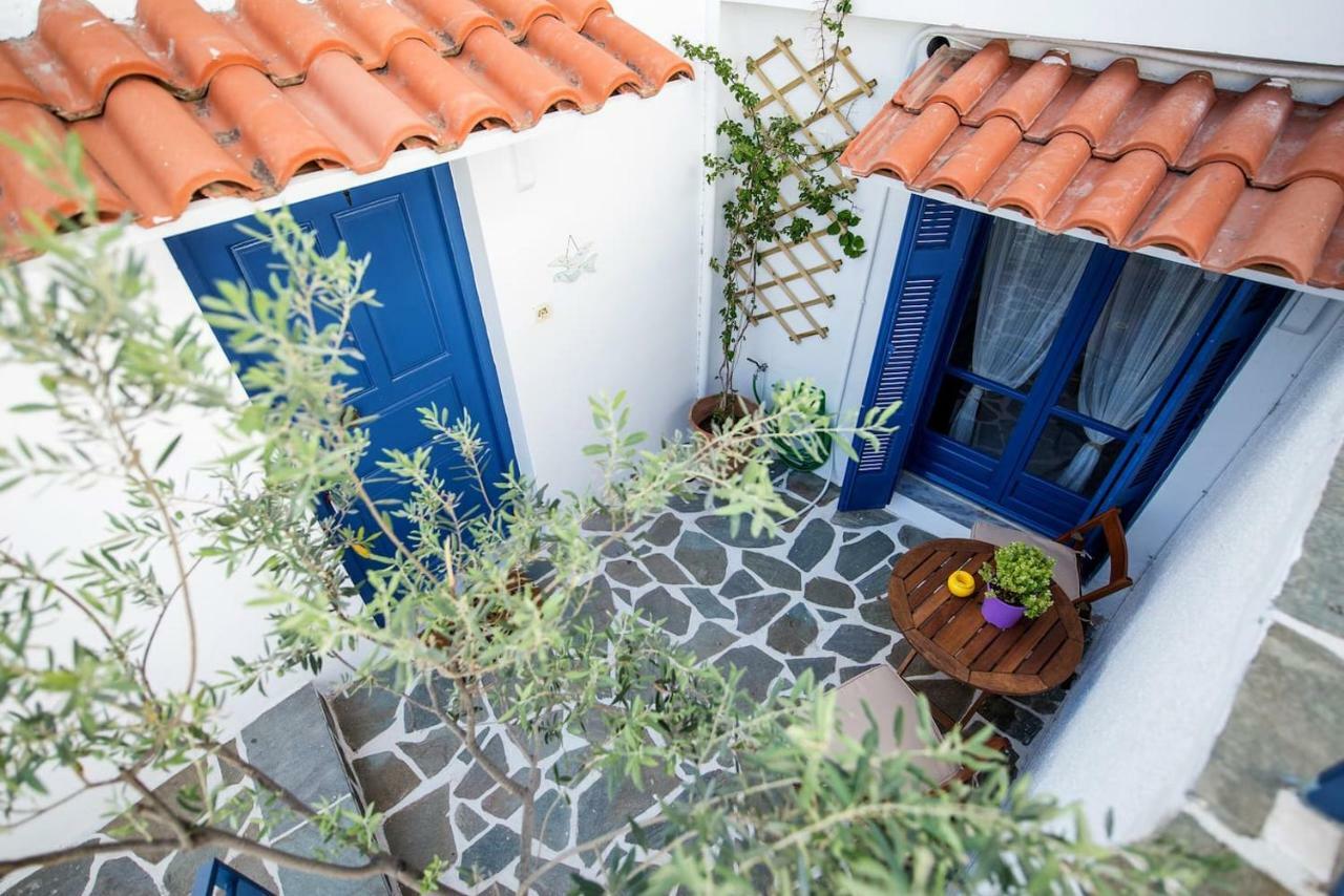 Aquarella-Stylish Veranda Apartment In Centre Of Poros Town Bagian luar foto