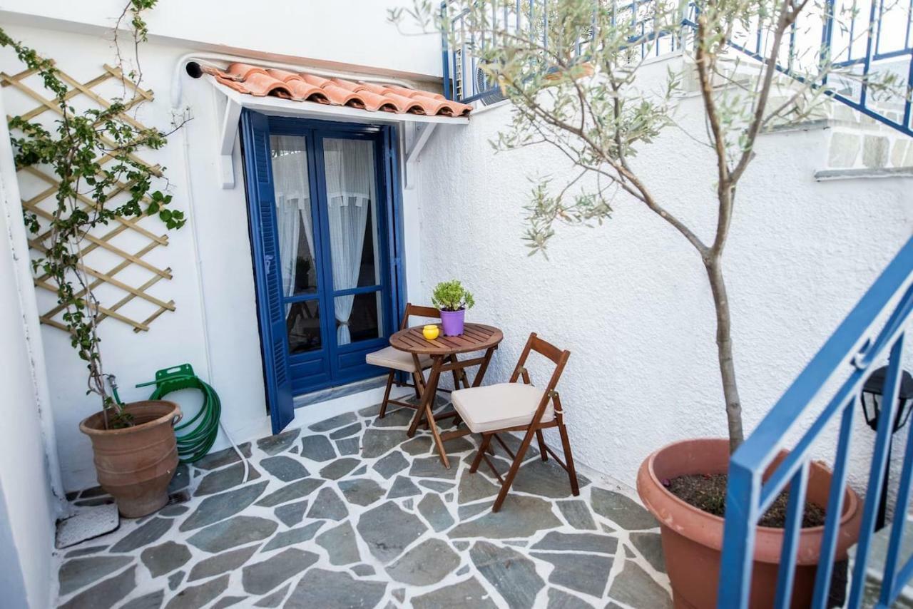 Aquarella-Stylish Veranda Apartment In Centre Of Poros Town Bagian luar foto